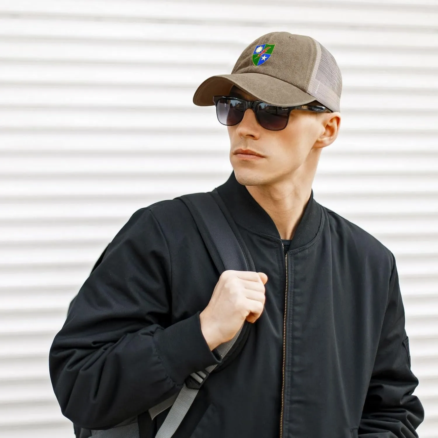 75th Ranger Regiment Distinctive Unit Insignia Baseball Cap Women Men Mesh-Back Hat Retro Trucker Hats Sun Hat