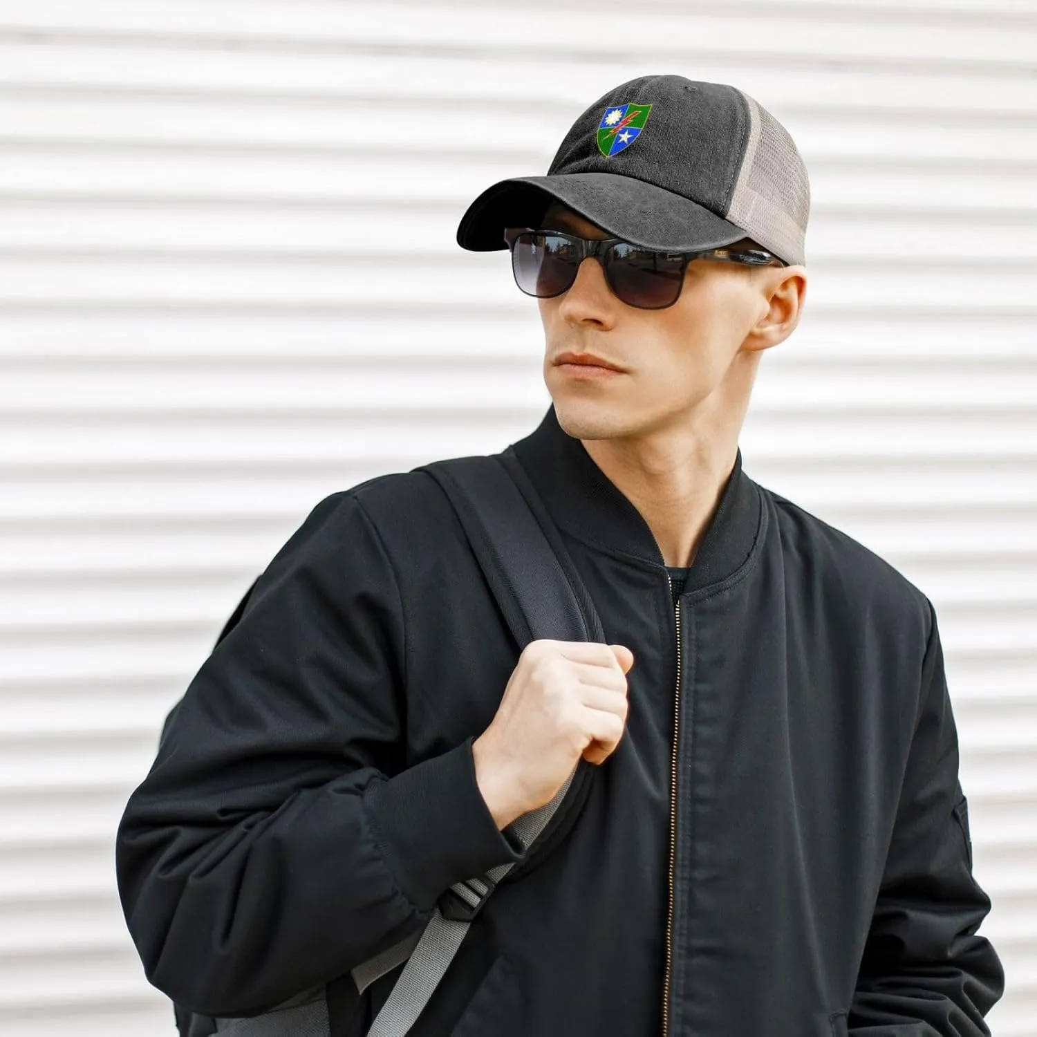75th Ranger Regiment Distinctive Unit Insignia Baseball Cap Women Men Mesh-Back Hat Retro Trucker Hats Sun Hat