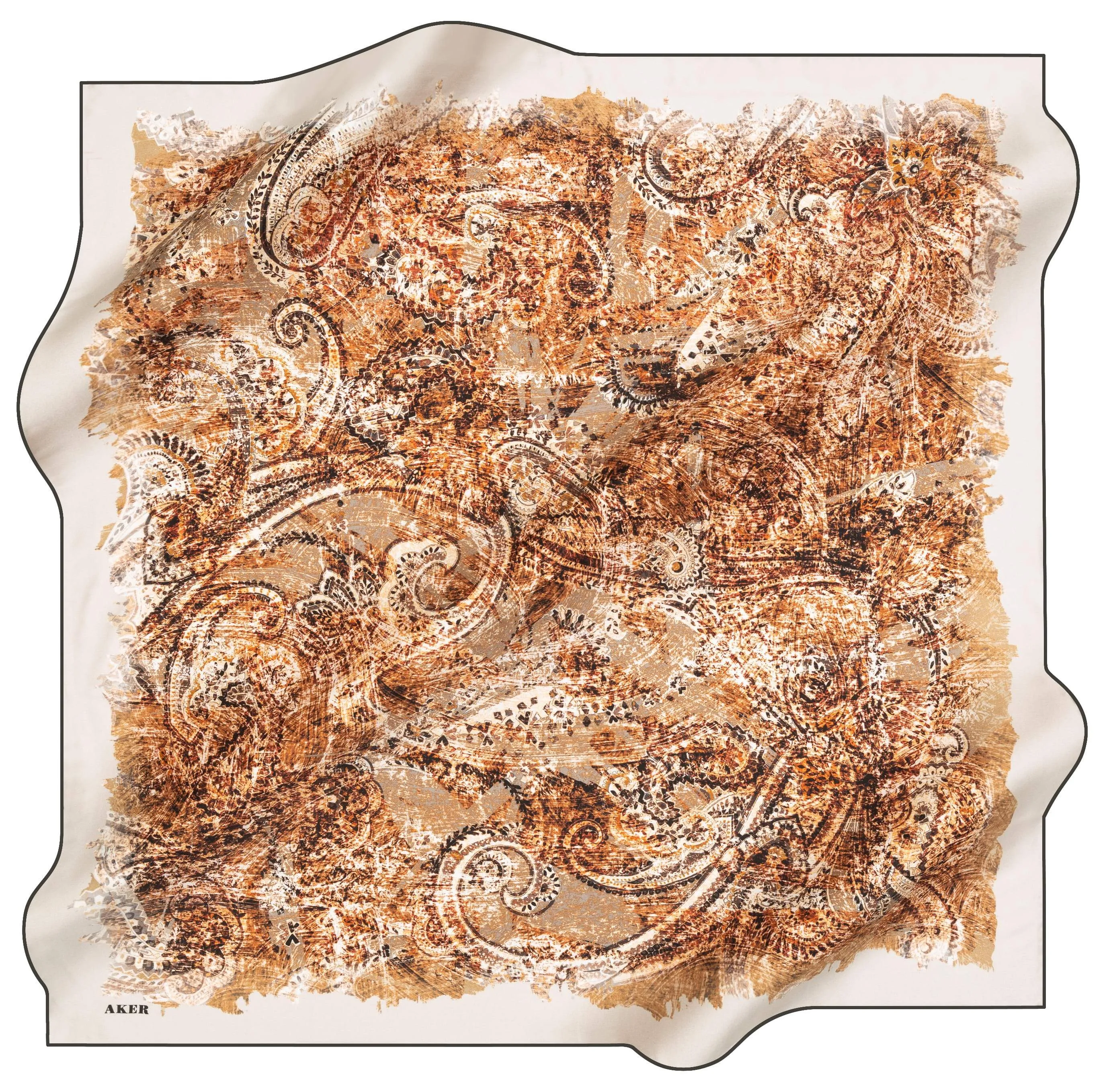 Aker Paisley Women Silk Scarf No. 13