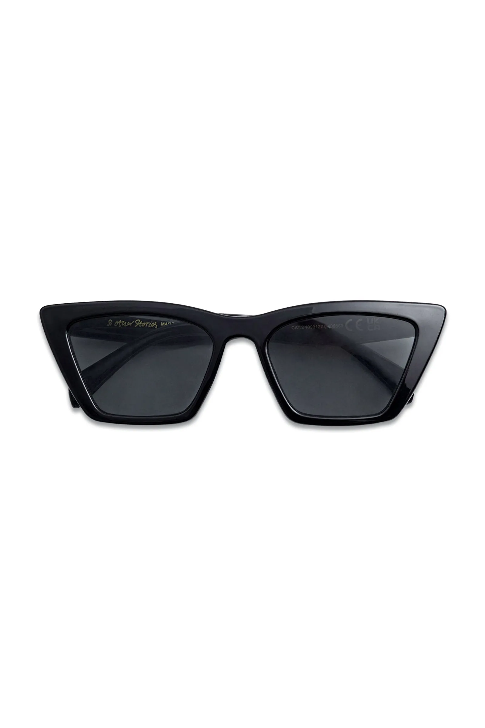 Angular Cat Eye Sunglasses