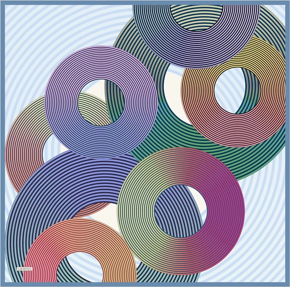 Armine Opal Women Silk Scarf No 31