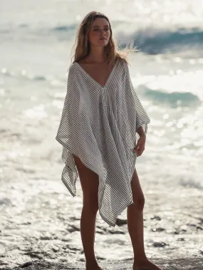 Ava Kimono Black Stripes