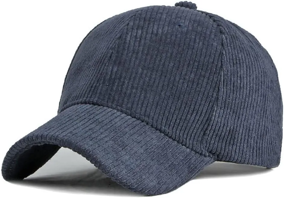 Baseball Cap for Women Y2k Fishing Trucker Hat Winter Strapback Corduroy Unisex 2024