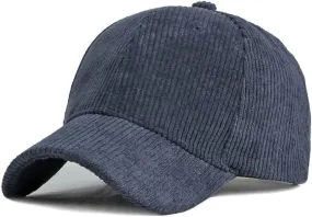 Baseball Cap for Women Y2k Fishing Trucker Hat Winter Strapback Corduroy Unisex 2024
