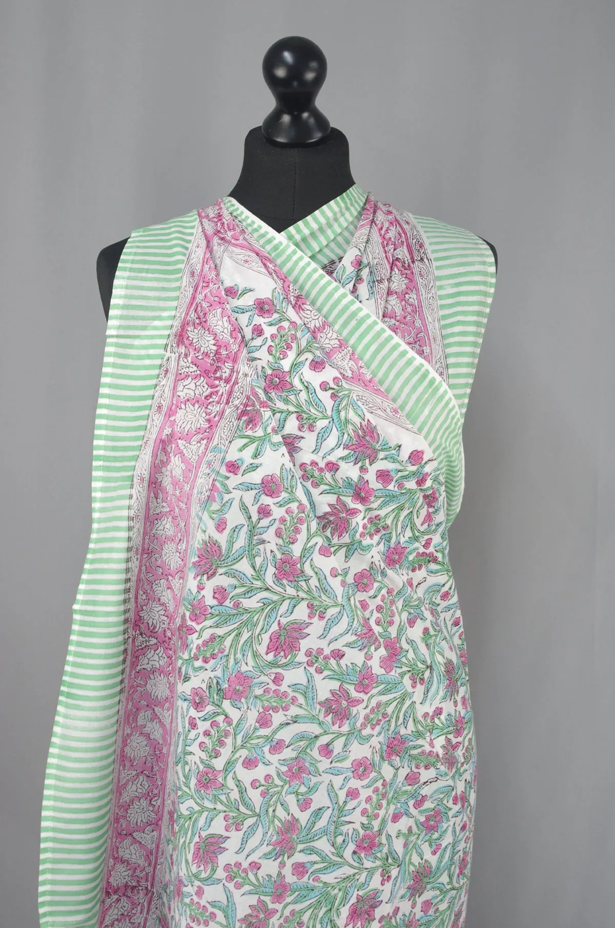 Beach Coverup Sarong Pareo -Summer Wildflowers