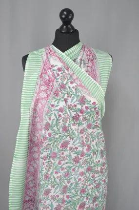 Beach Coverup Sarong Pareo -Summer Wildflowers