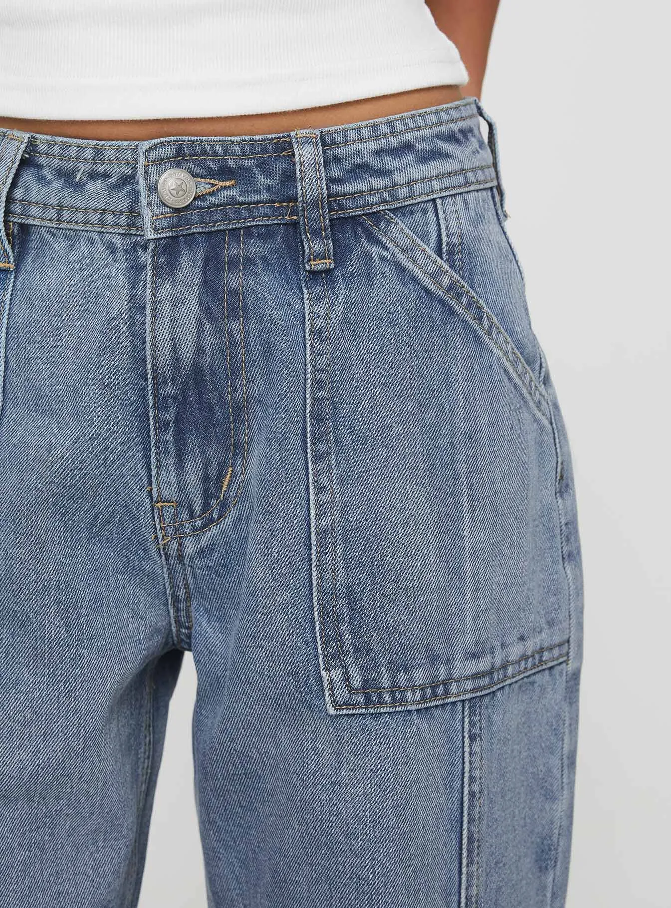Big Reputation Jeans Light Blue Wash