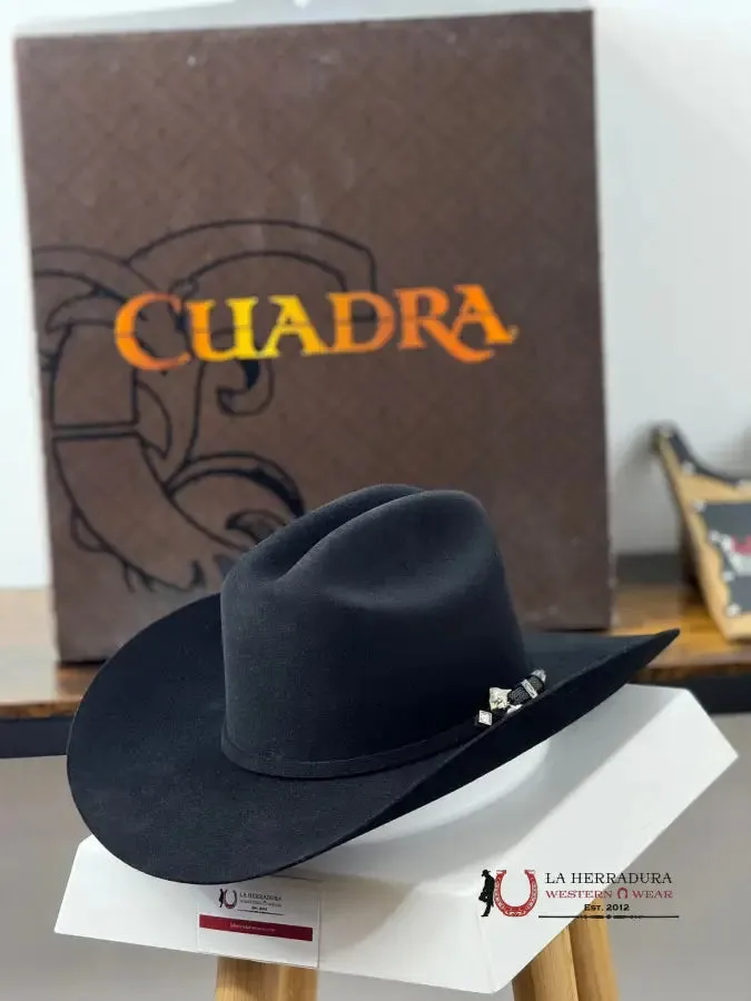 CUADRA 30X STINGRAY BLACK FELT HAT