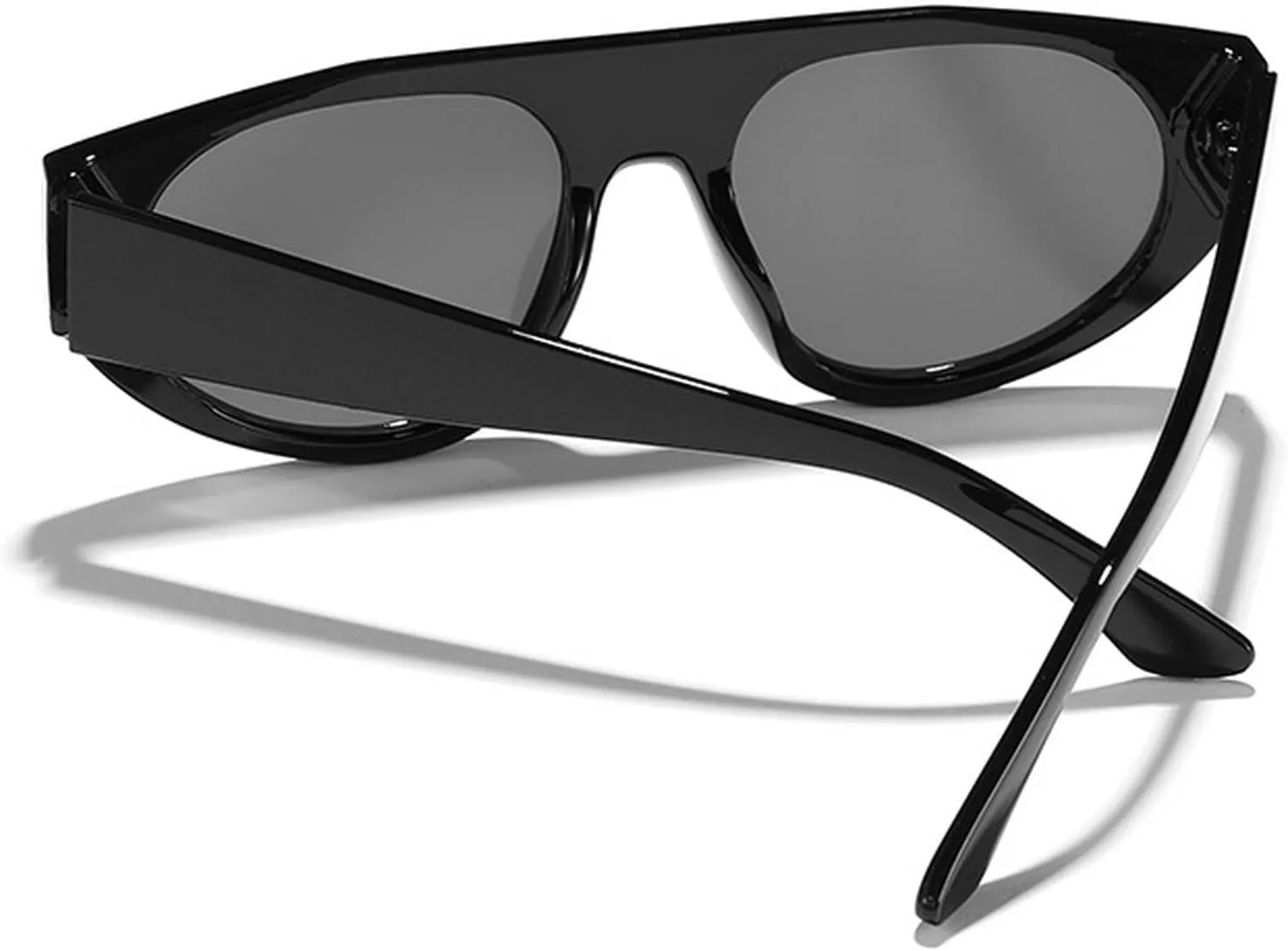 Fashion Oversized Cat Eye Women Sunglasses Vintage Leopard Gradient Shades UV400 Trendy Men Sun Glasses