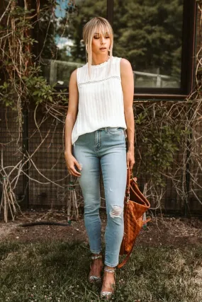 Flying Monkey High Rise Skinny Denim