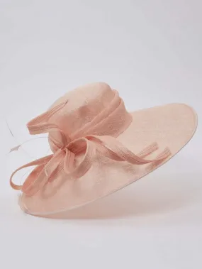 Gina Bacconi S Johari Two Tone Cinamay Hat Posy SBZ5740 POS