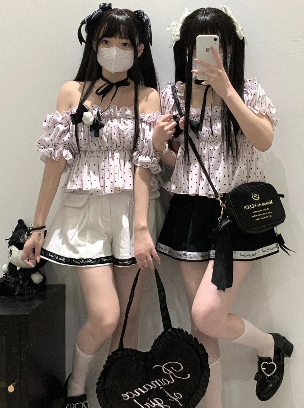 Loose Love Lace Casual Shorts