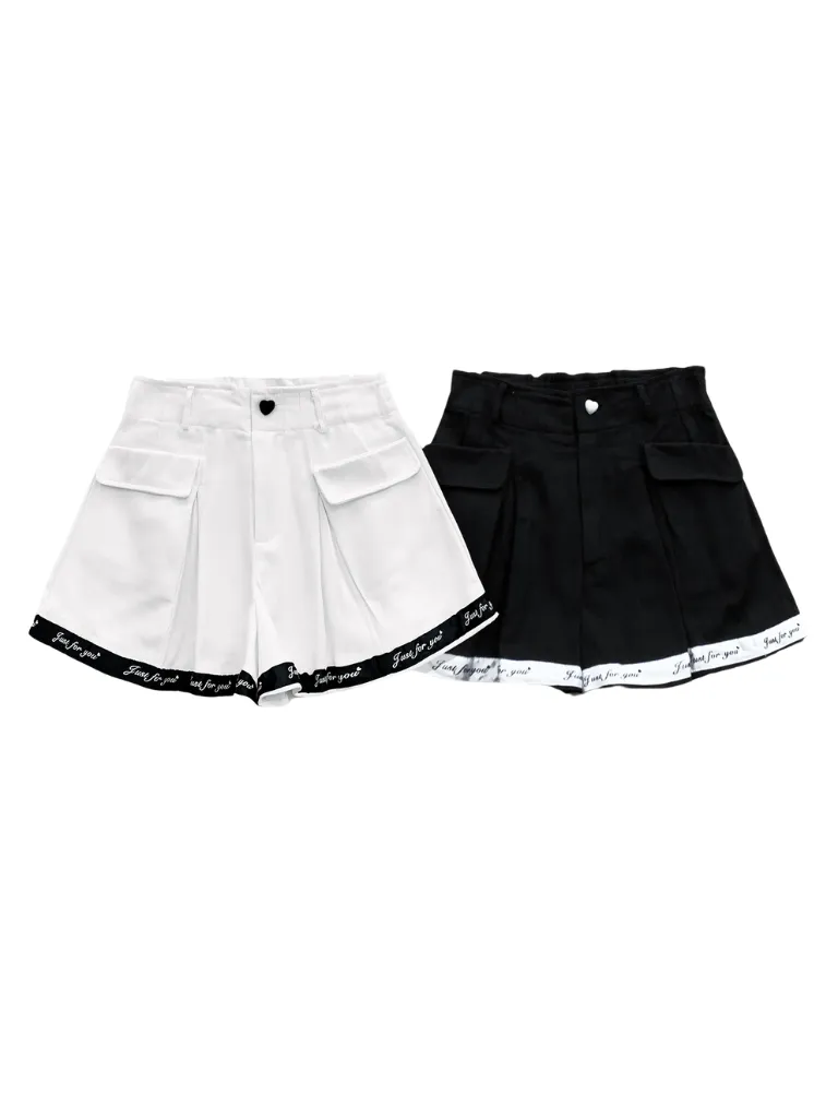Loose Love Lace Casual Shorts