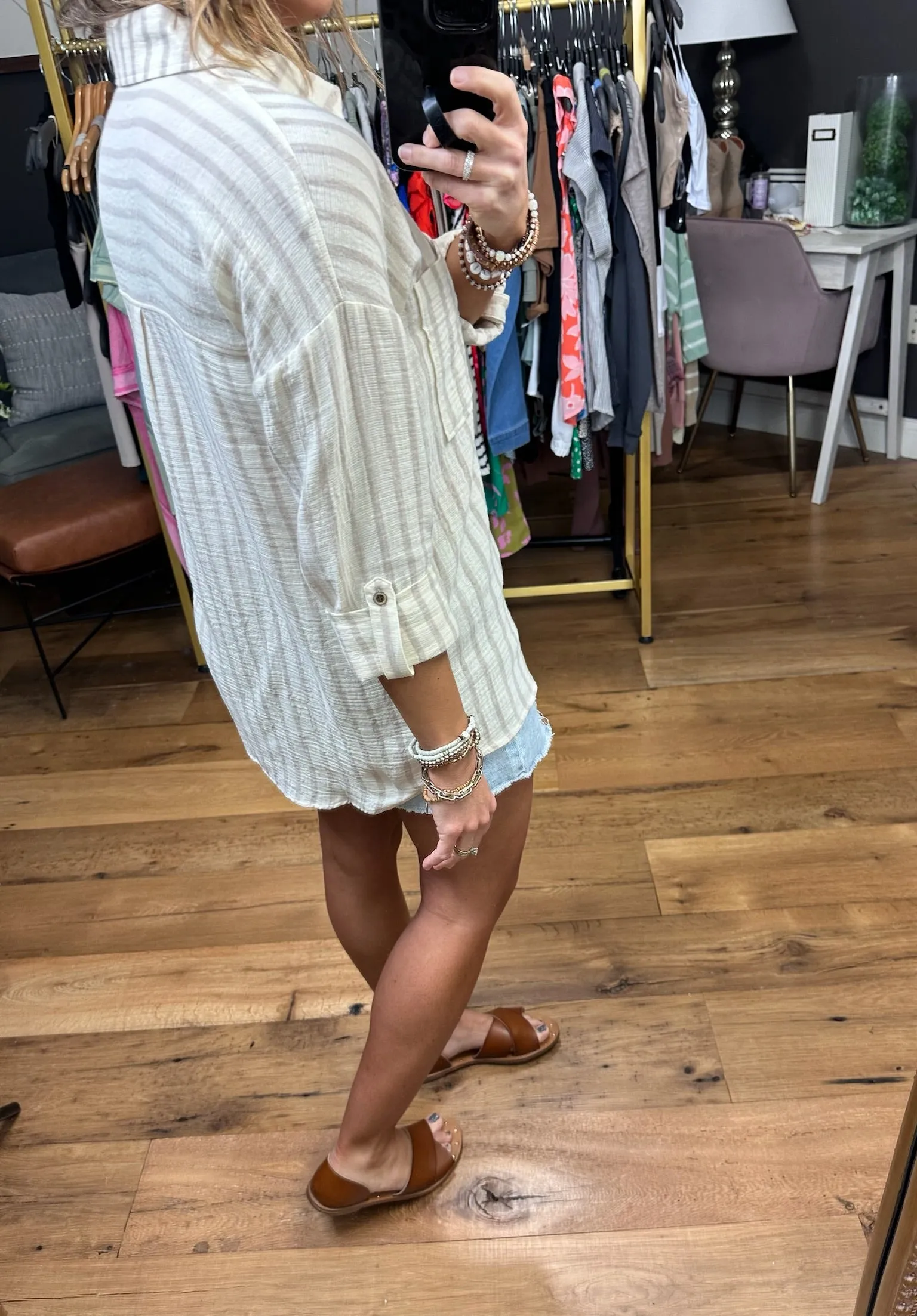 Make It Through Button-Down Top - Multiple Options