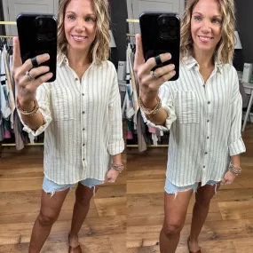 Make It Through Button-Down Top - Multiple Options
