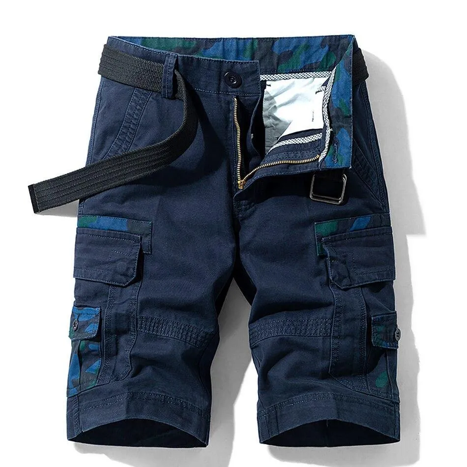 Men's Camouflage Casual Multi-Pocket Cargo Shorts