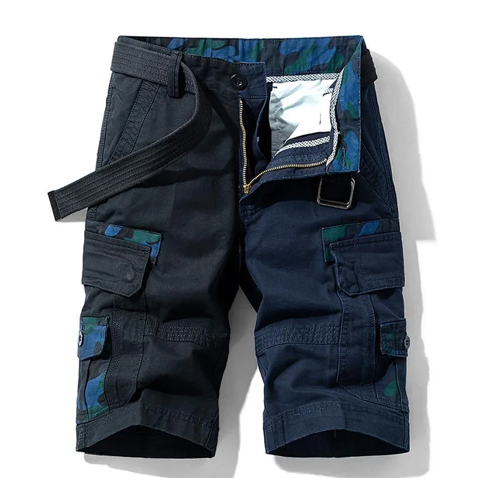 Men's Camouflage Casual Multi-Pocket Cargo Shorts