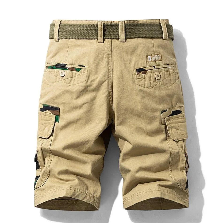 Men's Camouflage Casual Multi-Pocket Cargo Shorts