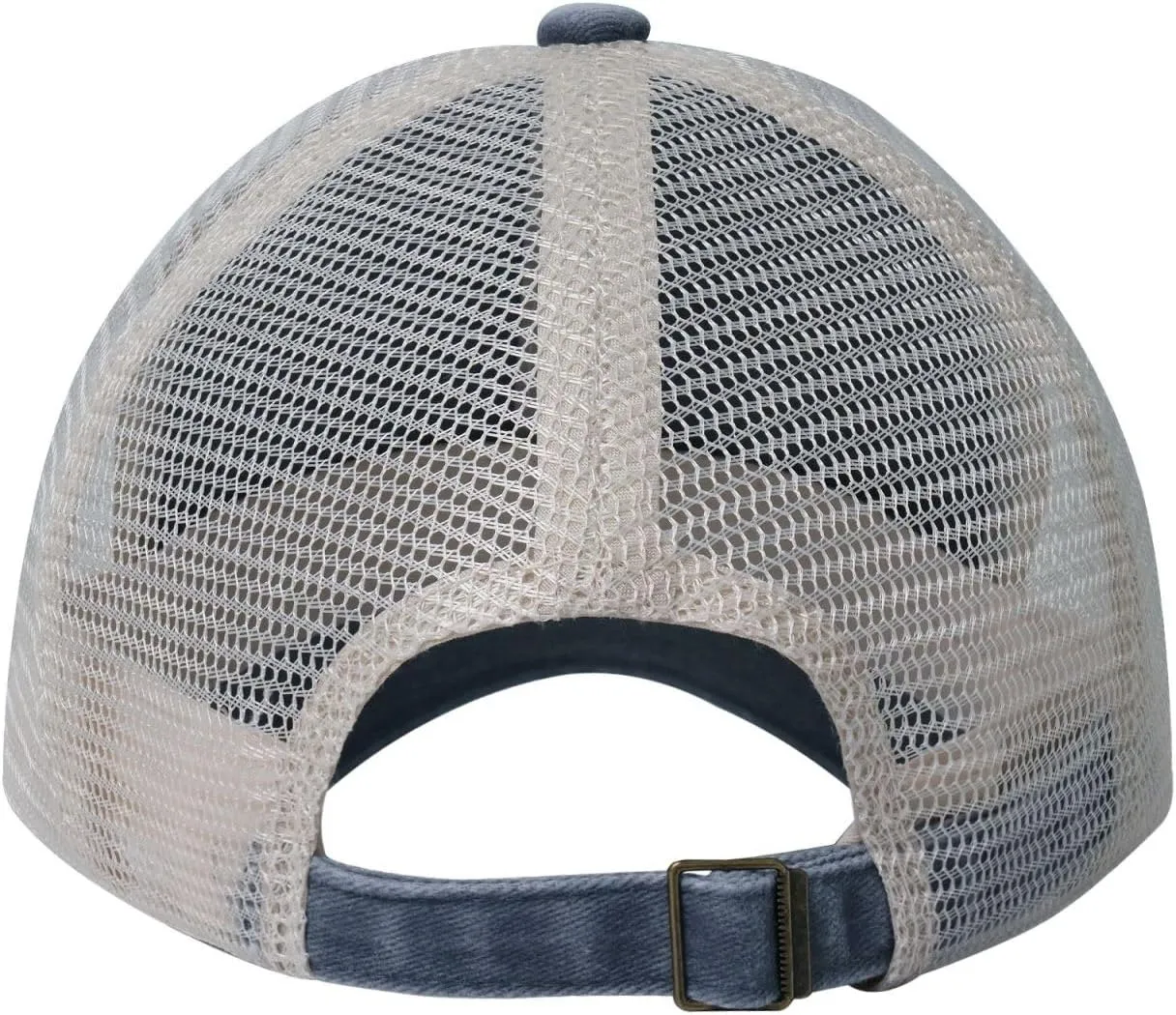 Mesh Style Flag of Wyoming Baseball Cap Women Men Mesh-Back Hat Retro Trucker Hats Sun Hat