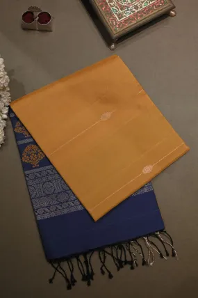 Mustard Yellow Soft Silk