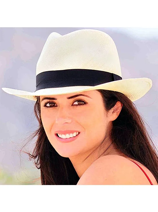 Natural Panama Hat Women - Borsalino Hat