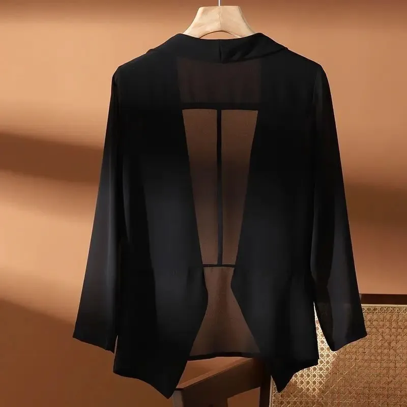 New Summer Women Sun Protection Capes Loose Shawl Kimono