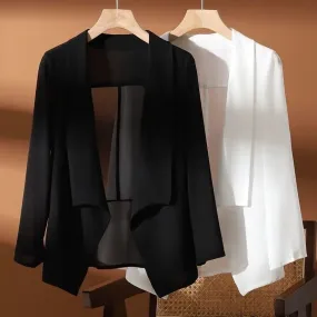 New Summer Women Sun Protection Capes Loose Shawl Kimono