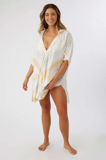 O'Neill Tava Coverup Dress-Vanilla