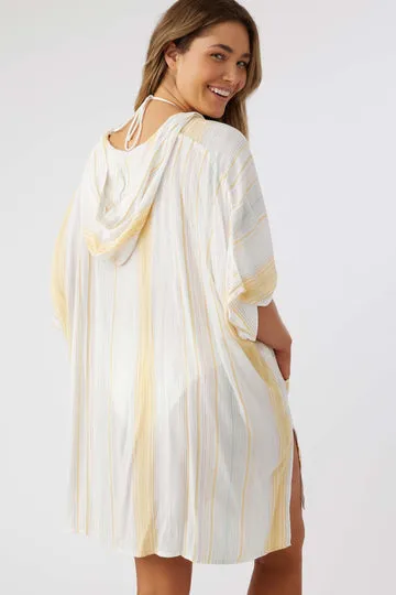 O'Neill Tava Coverup Dress-Vanilla