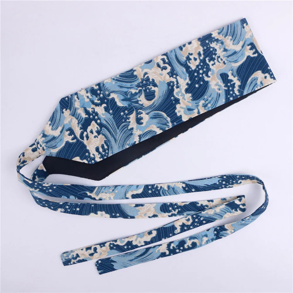 Patterned Obi Belt for Kimonos