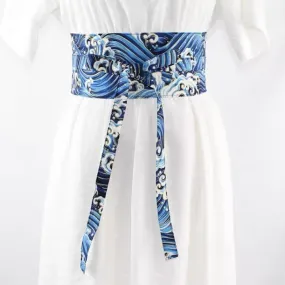 Patterned Obi Belt for Kimonos