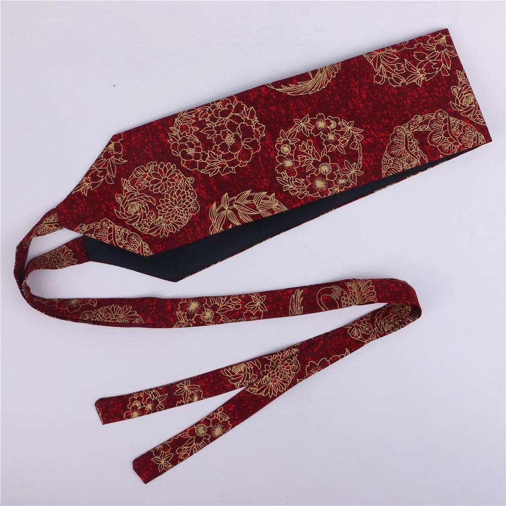 Patterned Obi Belt for Kimonos