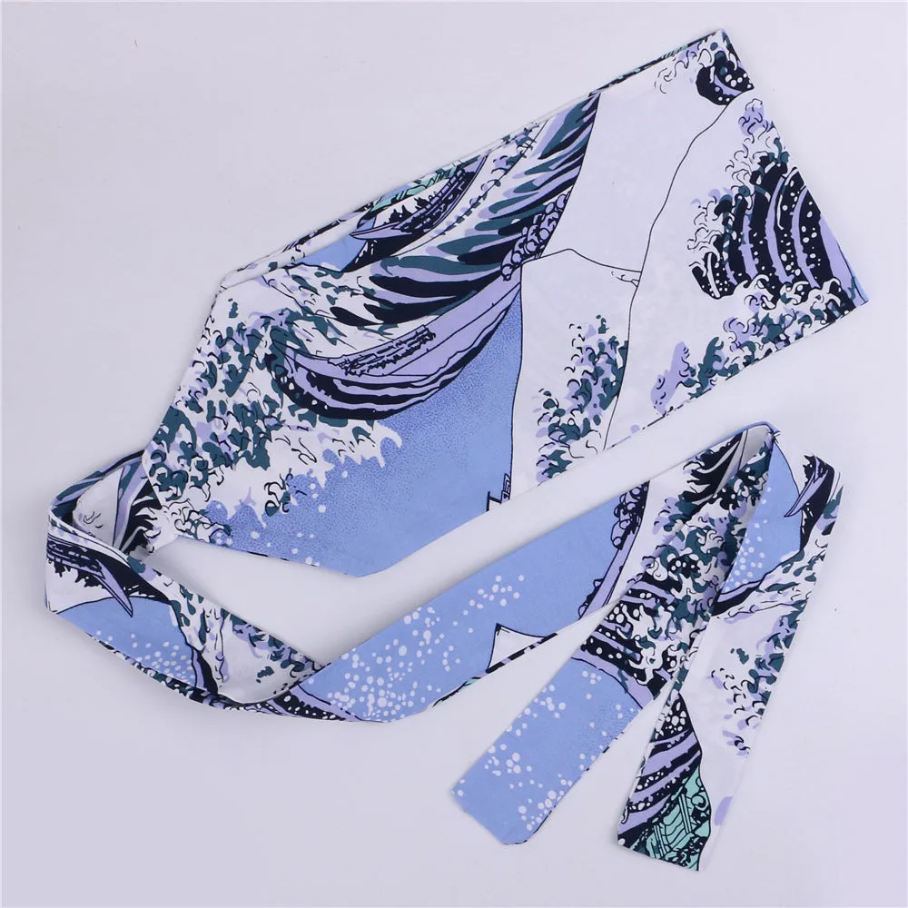 Patterned Obi Belt for Kimonos