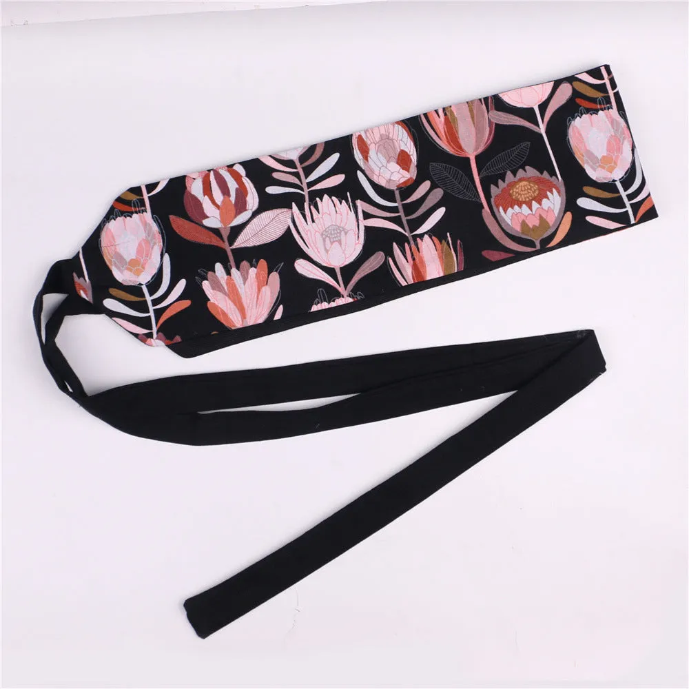 Patterned Obi Belt for Kimonos