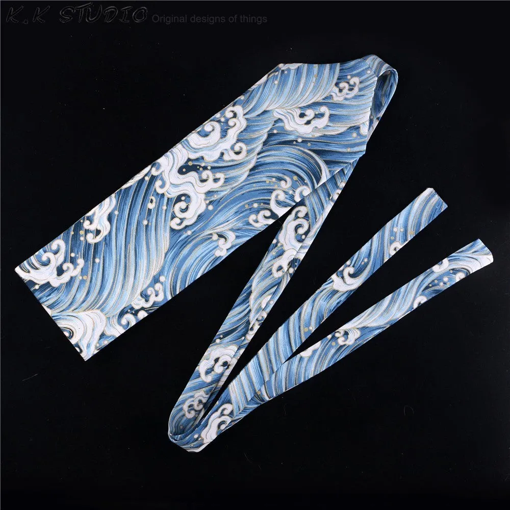 Patterned Obi Belt for Kimonos