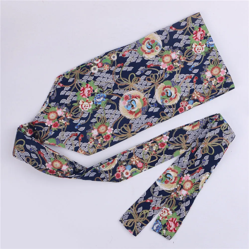 Patterned Obi Belt for Kimonos