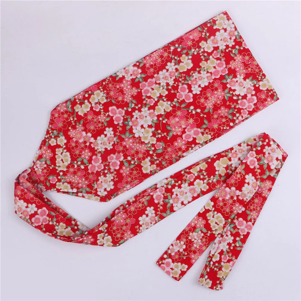 Patterned Obi Belt for Kimonos