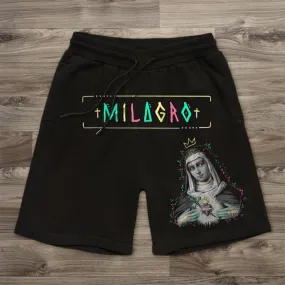 Retro Fashion Faith Casual Sports Shorts