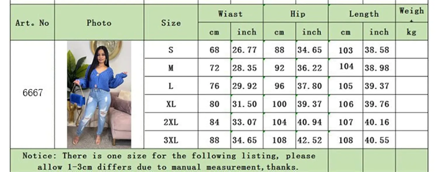 Ripped Jeans for Women High Waisted Stretch Skinny Denim Leggings Pants Distressed Destroyed Jeans (Small,Light Blue)