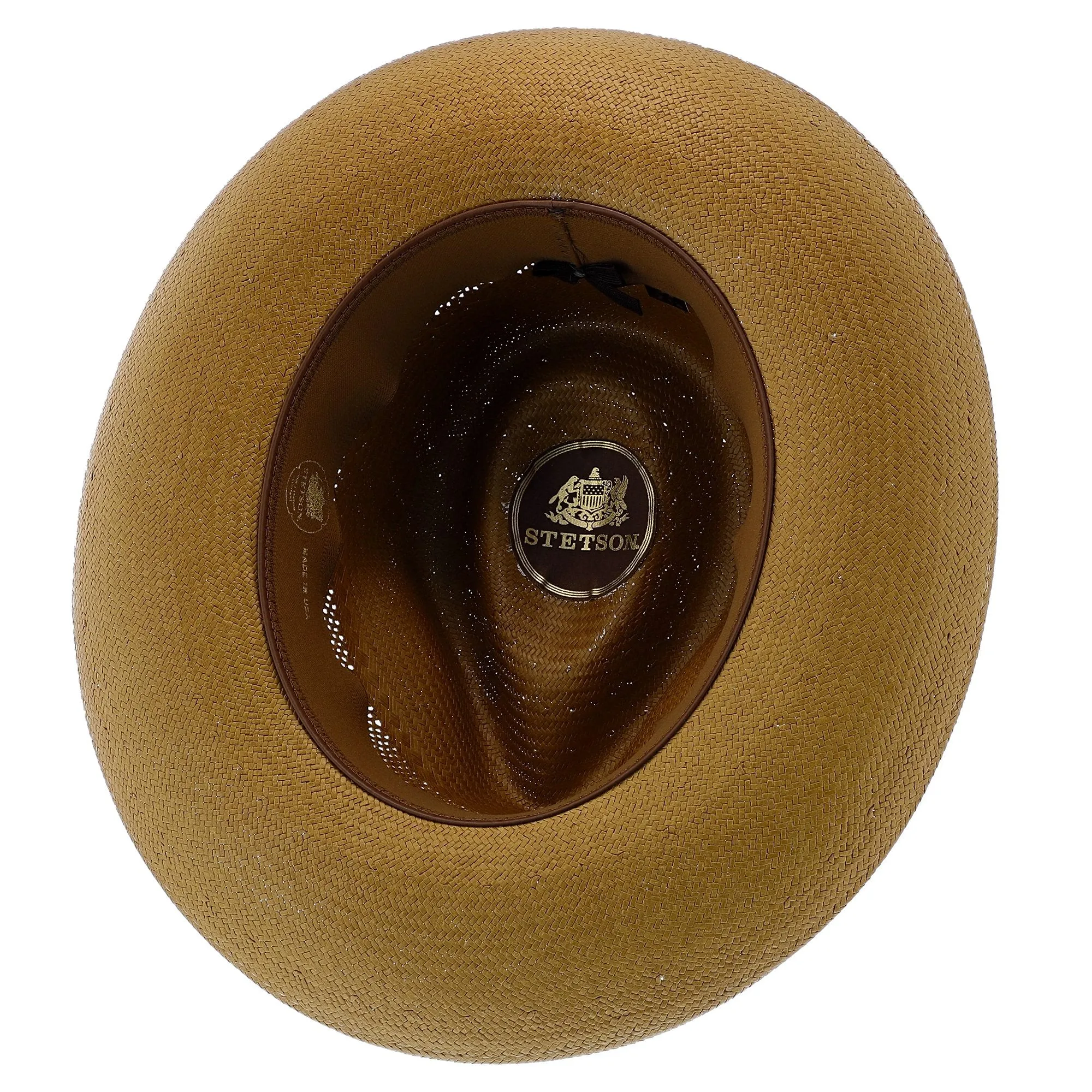 Stetson Alderton Shantung Straw Fedora Hat