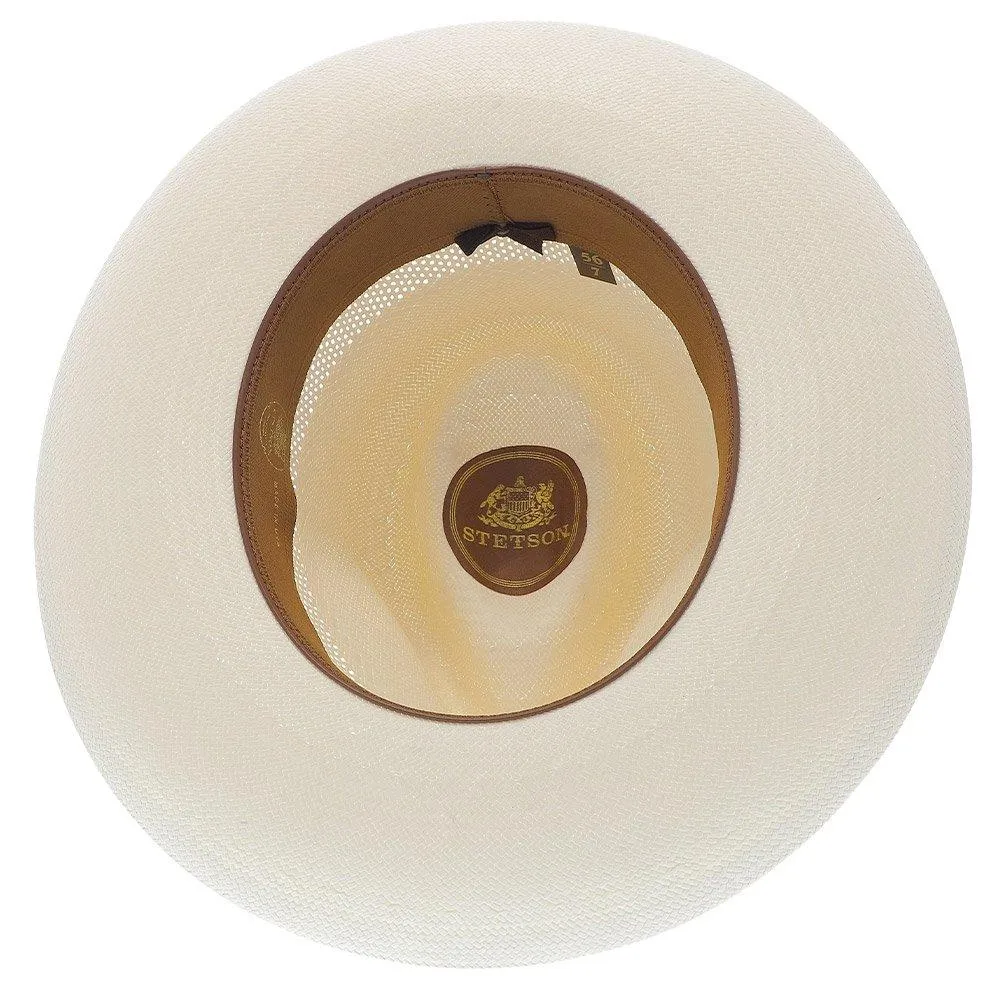 Stetson Alderton Shantung Straw Fedora Hat