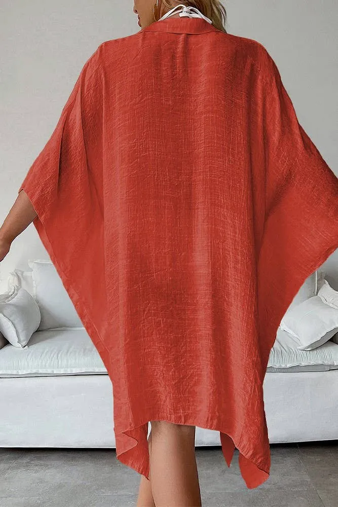 Summer Beach Shirt Cover Up