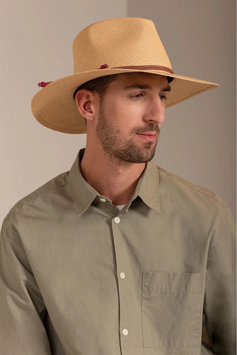 Tessa Hat Toquilla Color Beige
