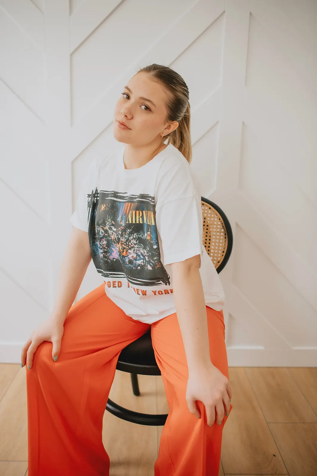 The Palmina Pant by FRNCH - Rouge