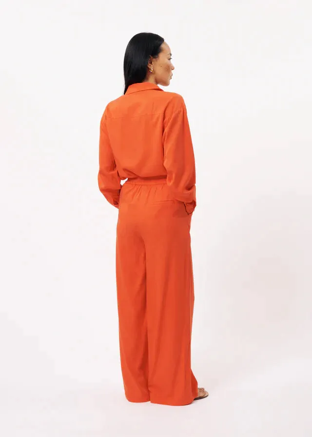The Palmina Pant by FRNCH - Rouge