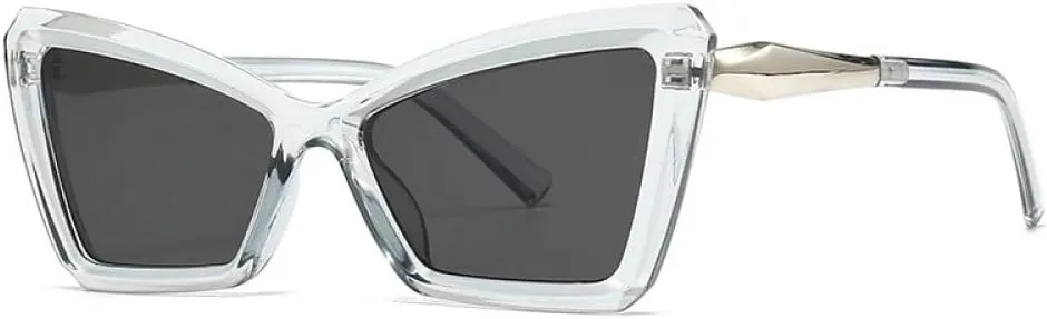 Vintage Cat Eye Sunglasses For Women Fashion Luxury Sun Glasses Trendy Punk Sexy Ladies Eyeglasses