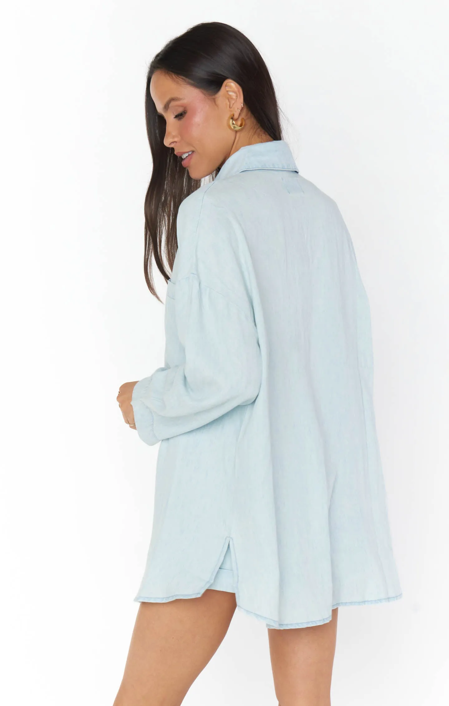 Weekday Button Up | Light Chambray