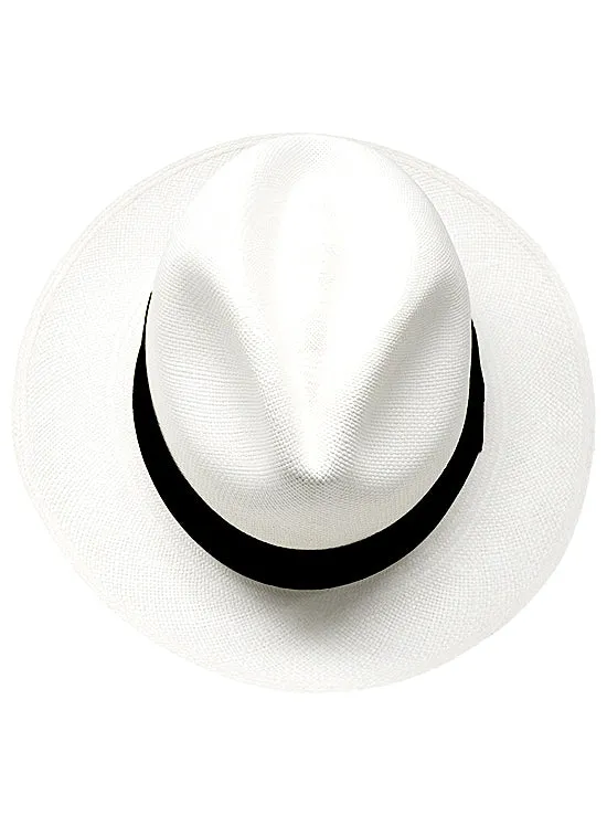 White Panama Hat - Premium Fedora Hat