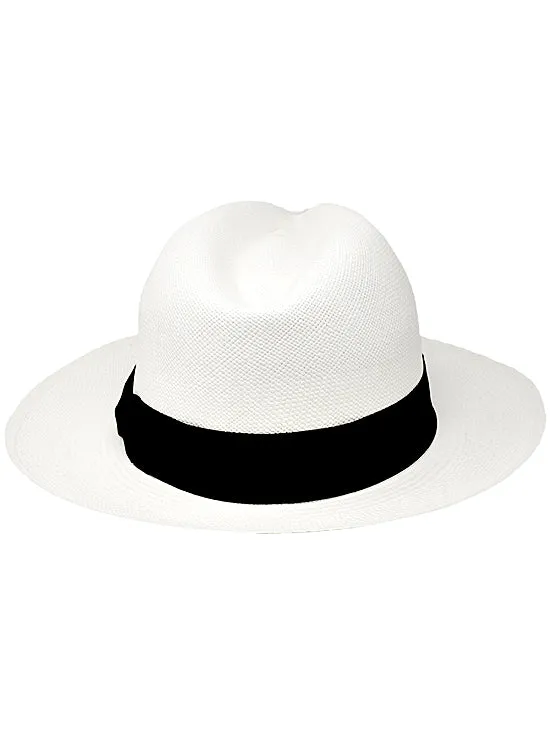 White Panama Hat - Premium Fedora Hat