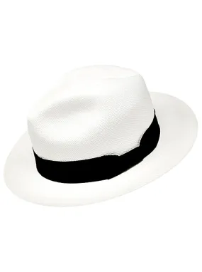 White Panama Hat - Premium Fedora Hat